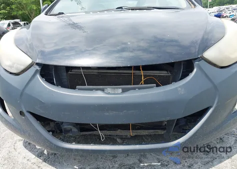 2013 Hyundai Elantra Gls из США, поврежденный, VIN KMHDH4AE2DU740056